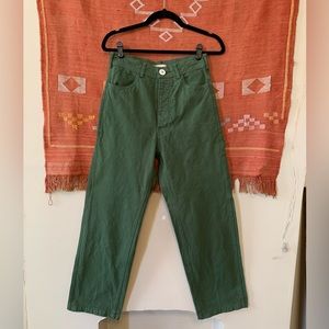Jesse Kamm Handy Pants in Olive